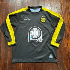 Marval BVB Soccer Jersey Shirt Sz 38 M Futbol #20 Dennis Borussia Dortmund picture