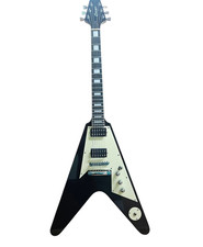 Great Playing New Solid Flying V Style 6 String Electric Guitar With Gig Bag  picture