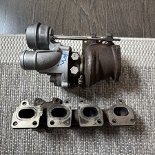 07-13 MINI COOPER S 1.6L ENGINE TURBOCHARGER W/ EXHAUST MANIFOLD OEM picture