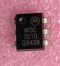 Motorola MOC3010 optocoupler zero-cross triac driver output Integrated Circuit picture