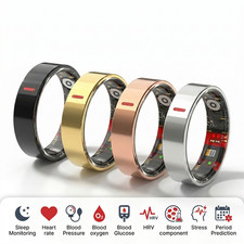 Gen 2 AI Smart Ring for Women Men Fitness Health Tracker HR BP SpO2 Sleep IP68 picture