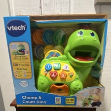 VTech Chomp & Count Dino Electronic Learning Toy, 12-36 Months picture