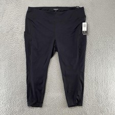Torrid Active Leggings Womens 4X Black High Rise Ankle Pockets Walk Workout Gym picture