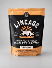 Lineage Provisions Grass Fed Beef Protein Powder - Original, 27.41 oz 1.71 LBS. picture