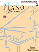 Adult Piano Adventures All-in-One Lesson Book 2: Book/Online Audio - GOOD picture