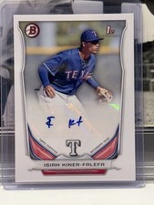 2014 Bowman - Retail Prospect Autographs Isiah Kiner-Falefa #PA-IK (AU, RC) picture