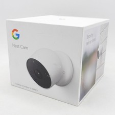 Google Nest Security Indoor Outdoor Camera G3AL9 (Snow) with box picture