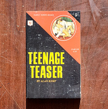 Alan Kemp Teenage Teaser Vintage Paperback Erotica Pulp Softcover English picture