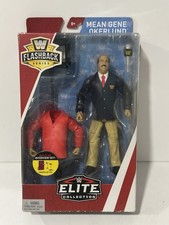 WWE Elite Flashback Mean Gene Okerlund Sealed Mattel 2017 picture