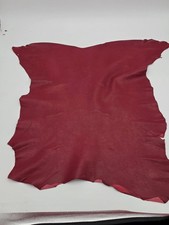 Bulk Genuine Leather Hides Remnants Scrap Leatherworking Craft Sewing Lot 12.7lb picture