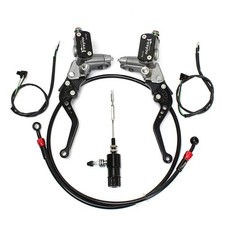 22mm Motorcycle Hydraulic Clutch Brake Master Cylinder Kit for Honda Yamaha picture