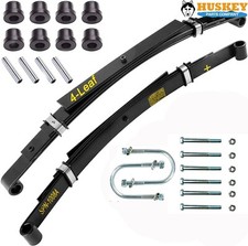 Heavy Duty Rear Leaf Spring 4 Leaf for Club Car DS Golf Cart 1982+, Set of 2 picture
