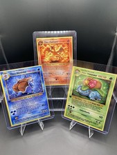 Pokémon Starter Trio Parody Cards – Thicc Charizard Blastoise Venusaur /Set of 3 picture