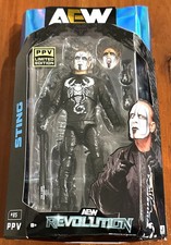 Sealed AEW Revolution Sting Wrestling Action Figure #05 PPV Ltd. Ed. picture