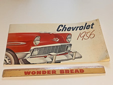 Vintage 1956 Chevrolet BelAir Original Sales Brochure picture