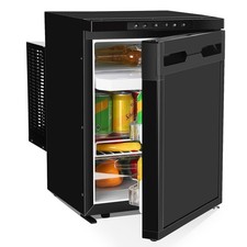12V/24V 110V APP Camper Refrigerator Truck RV Refrigerator with Freezer 1.4cu ft picture