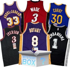 Random Signed NBA Basketball Jersey Mystery Box w/ COA (Beckett, JSA, etc.) picture