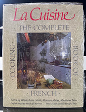 La Cuisine: The Complete Book of French Cooking Hardcover Illustrated English picture