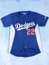 Rare 2013 Match Up Los Angeles Dodgers Clayton Kershaw 22 Jersey Blue Small picture