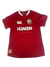 Authentic Canterbury British & Irish Lions Rugby Union Jersey Red Size S picture