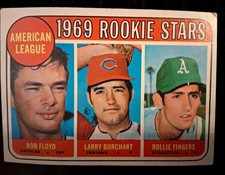 Topps 1969 Topps #597 Rookie Stars RC Rollie Fingers Bob Floyd Burchart picture