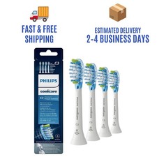 Philips Sonicare C3 Premium Plaque Control Brush Heads 4 Pack White HX9044/17 picture