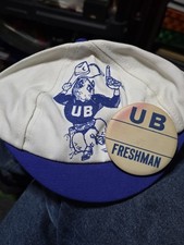 Vintage University at Buffalo Bulls U.B. Athletic Cap Hat New Era  picture