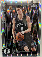 2025-2026 Topps Chrome Update Egör Demin Raywave #158 Brooklyn Nets Rookie RC picture