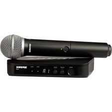 Shure BLX24/PG58 Handheld Wireless System with PG58 Capsule Band H9 picture