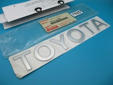 OEM 1998 - 2004 Toyota Tacoma Rear Emblem Badge Logo Chrome PT211-TT980 picture