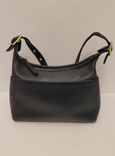 Vintage COACH 9136 LEGACY Black Leather Shoulder Crossbody Bag USA EUC picture