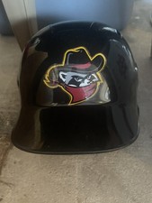RARE Quad Cities River Bandits Game Used Batting Baseball Helmet Rawlings MiLB  picture