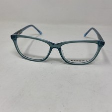 Aeropostale Eyewear 2003 Ocean Green Blue 53-14-140 Flex Hinge Eyeglasses Q29 picture