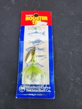 Vintage Worden's Rooster Tail Lure, #206-1/1 oz. Green, New & Still in Packaging picture