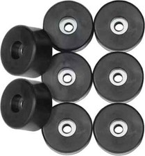 8 Pcs Rubber Feet Bumper Amp Speaker Guitar Amplifier Cabinet Rubber Bumper 1.5