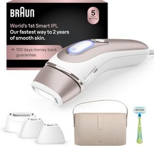 Braun - IPL Skin i·Expert PL7384 Home Hair - Includes Vanity Case, 4 Smart Heads picture
