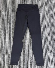 Lululemon Women’s “Align” High-Rise Black Leggings Size 6 Yoga Fitness Run picture