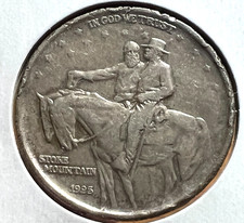 1925 STONE MOUNTAIN SILVER HALF DOLLAR COMMEMORATIVE COIN picture