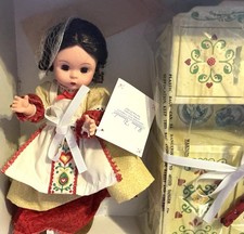 Madame Alexander 8” Old Mother Hubbard Doll 39850 Boxed w/ Accessories picture