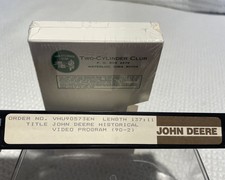 Vintage Official John Deere Historical Video Program VHS  137min VHU90573EN picture