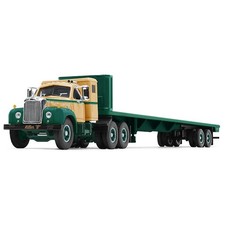 1:64 - Killer “B” Mack B-61 with Flatbed & Sleeper trailer - 1st First Gear picture