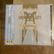 Rare Madonna Japan CD The Immaculate Collection SB-14 Baby Blue OBI New Sealed picture