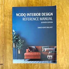 NCIDQ Interior Design Reference Manual 7th Ed David Kent Ballast PPI 2019 picture