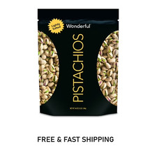 Wonderful Pistachios Roasted & Lightly Salted 48Oz Gluten Free Non-GMO Delicious picture