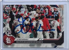 JJ Wetherholt Autographed 2026 Topps Now Walk Off Game 18 picture