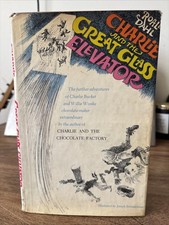 Charlie and the Great Glass Elevator Roald Dahl 1972 1st/ 3rd Print HC DJ  picture