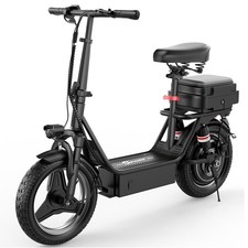 ASKGO Electric Scooter Adults 25MPH 43Miles Range 14'' 1500W E-Scooter with Seat picture