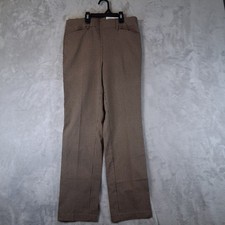 RAFAELLA Womens Rich Khaki Stretch Pants Size 6 RSBFF010 New With Tags Sz 6 picture