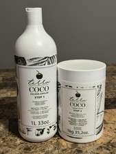 Ybera Terra Coco / Brazilian Keratin Treatment Kit Shampoo 1L + Mask 1Kg picture