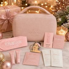 Kylie Cosmetics 26-Piece Makeup Bag Bundle Rare Kylie Skin Keychain Samples Lot picture